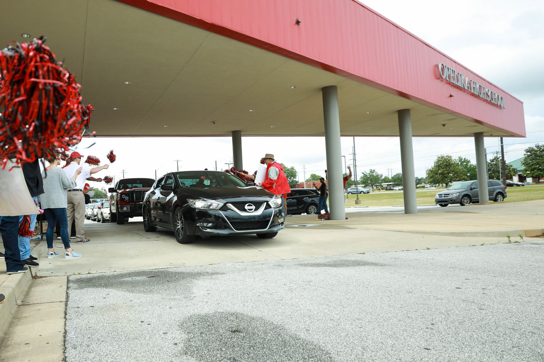 Opelika High School Class of 2020 drive-thru celebration
